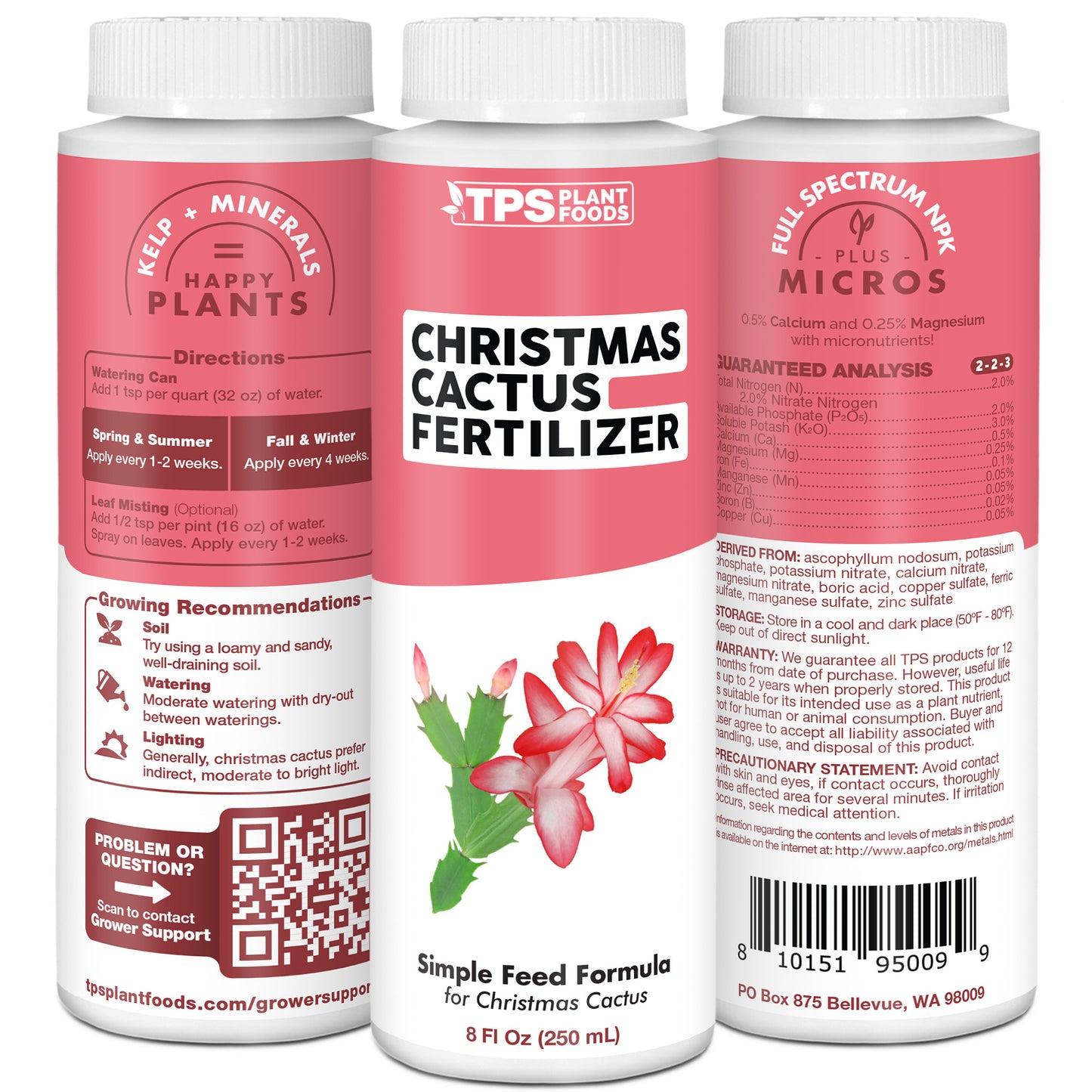 Christmas Cactus Fertilizer