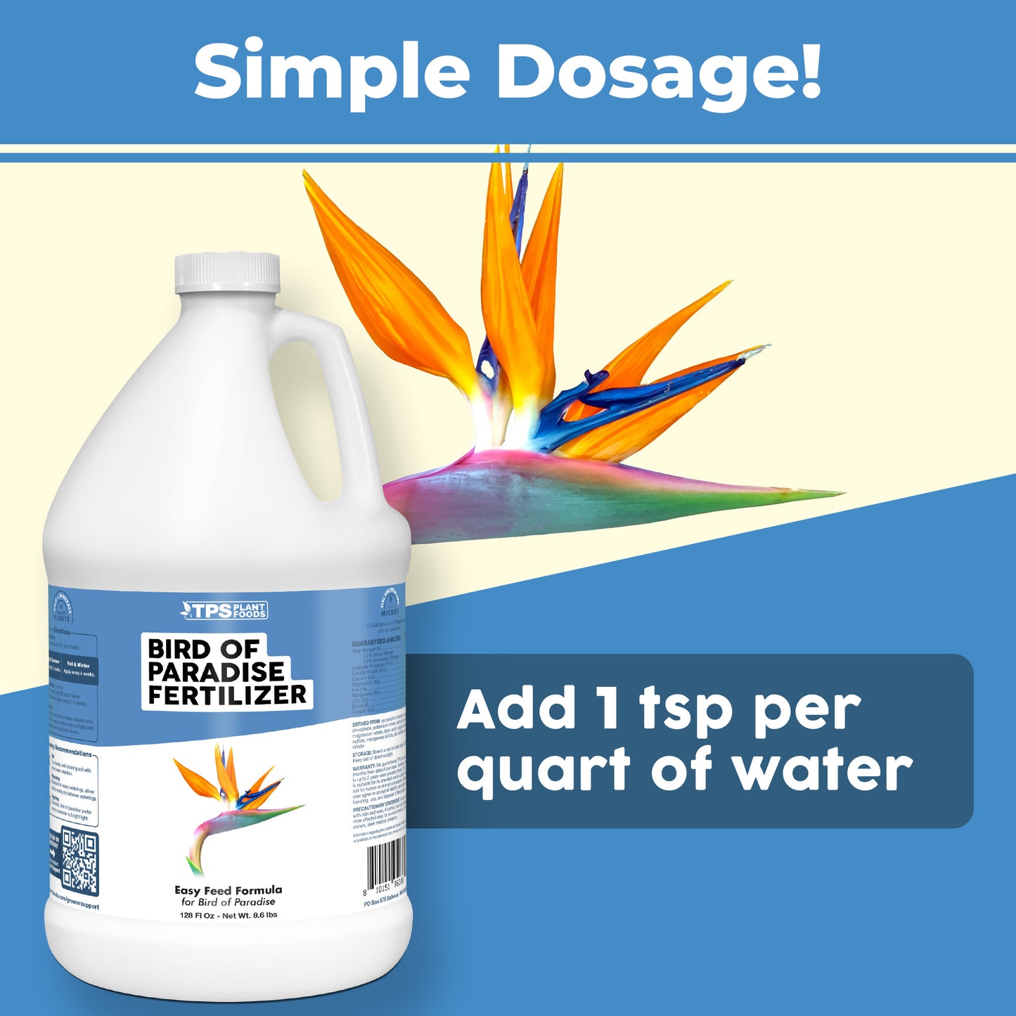 Bird of Paradise Fertilizer