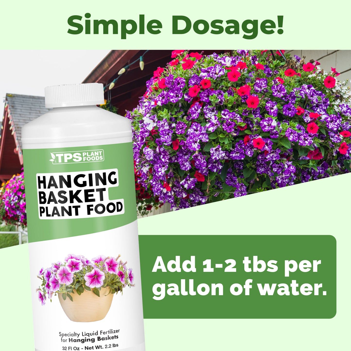 Hanging Basket Plant Food