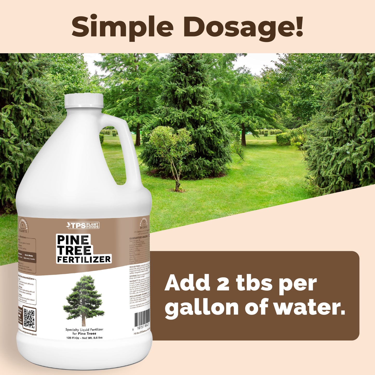 Pine Tree Fertilizer