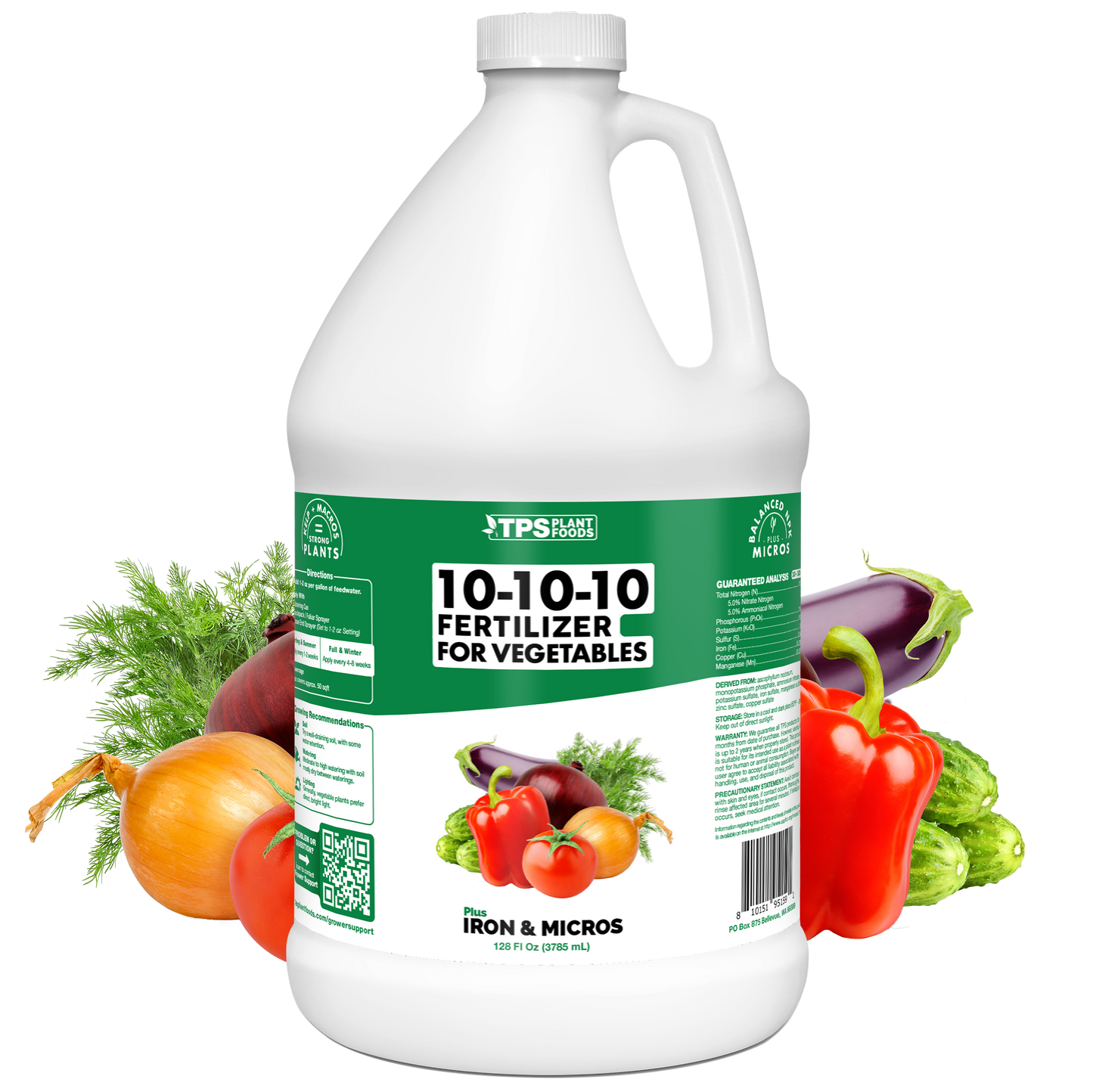 10-10-10 for Vegetables